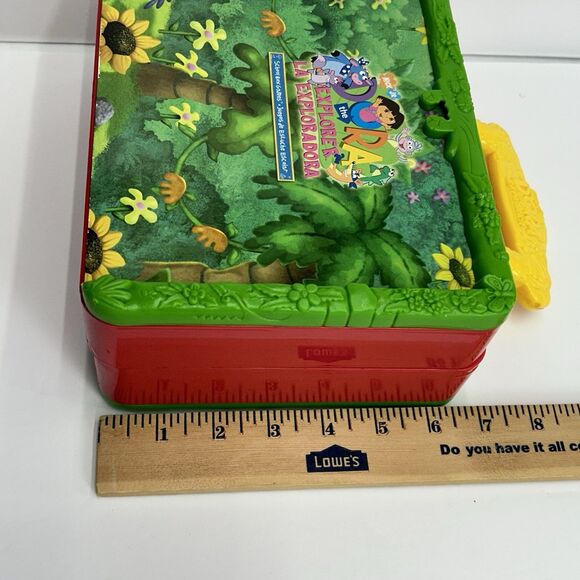 Dora The Explorer School Box Games Picnic Fiesta FP Nick Jr 2003 BOX ONLY - Picture 9 of 10